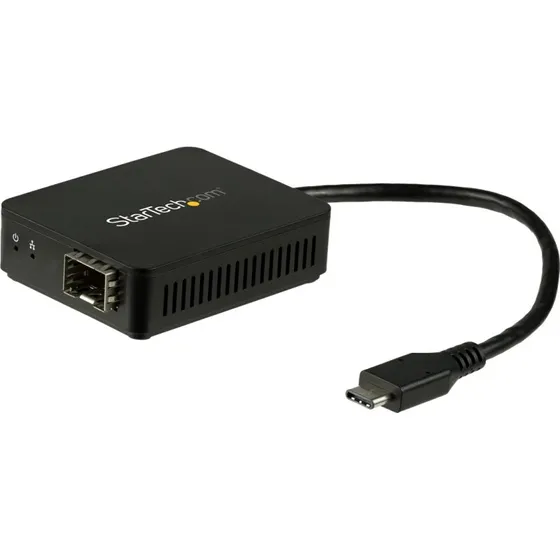 StarTech US1GC30SFP USB-C Netværksadapter til Fiber Optik, Sort