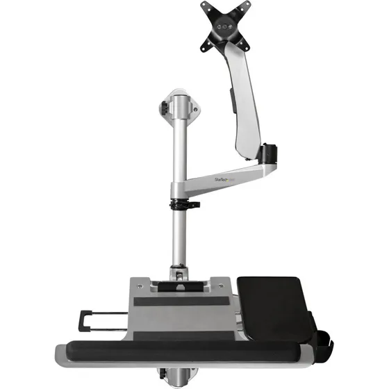 StarTech.com Wall Mount Workstation, 34" VESA, Articulating Standing Desk