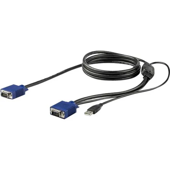 StarTech.com 6 ft USB KVM Kabel VGA og USB, 1,8 m