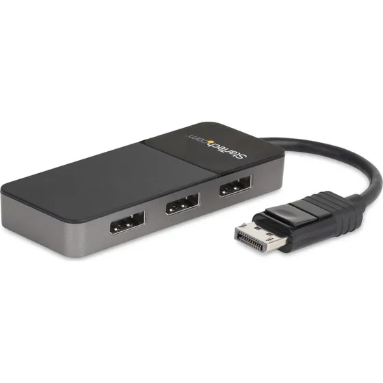 StarTech.com 3-Port DisplayPort 1.4 MST Hub – 4K Dual/Triple Monitor