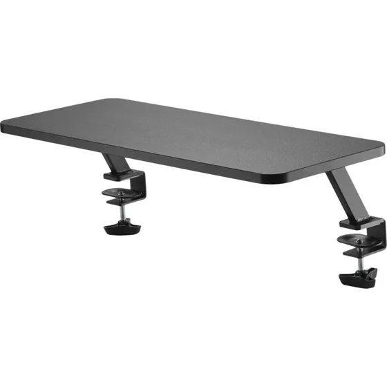 StarTech.com MNRISERCLMP Clamp-on Monitor Riser Stand, Sort, 25,6" (65 cm)