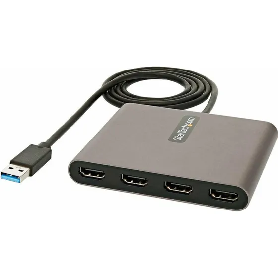 StarTech USB32HD4 USB 3.0 til HDMI-adapter, 1 m, space grey