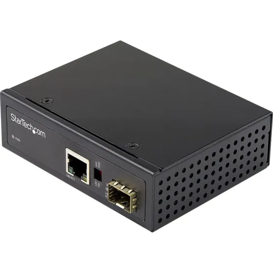 StarTech IMC1GSFP Industrial Fiber til Ethernet Media Converter, 1Gbps