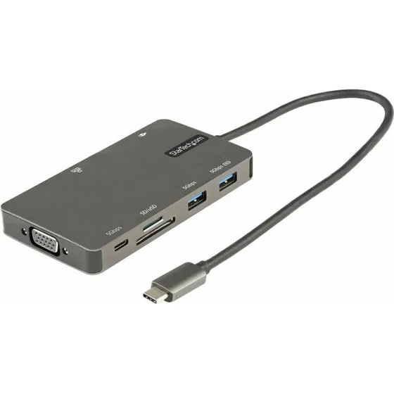 Startech DKT30CHVSDPD USB-C Hub, 7 Porte, 4K HDMI, VGA, Ethernet