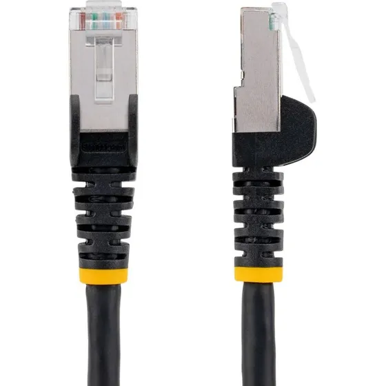 StarTech.com CAT6a 10m S/FTP LSZH Ethernetkabel - Sort