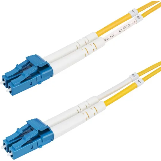 StarTech.com OS2 Fiberoptisk Patchkabel 5m LC/UPC Gul