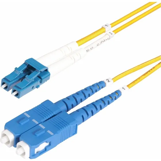 StarTech SMLCSC-OS2-1M Fiberoptik Patchkabel 1m, Gul