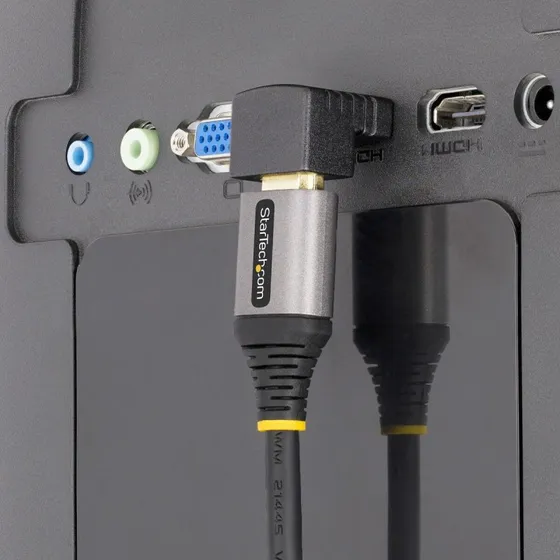 StarTech HDMI2HDMIMFDN vinklet HDMI-han til hun, sort