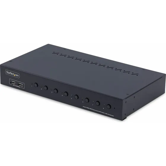 StarTech.com 8-Port HDMI KVM Switch 4K 60Hz med Rack Mount