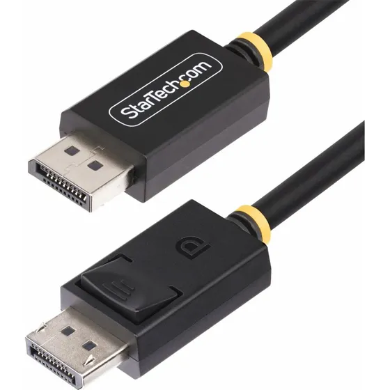 StarTech.com 1m DisplayPort 2.1 Kabel, Sort, VESA-certificeret
