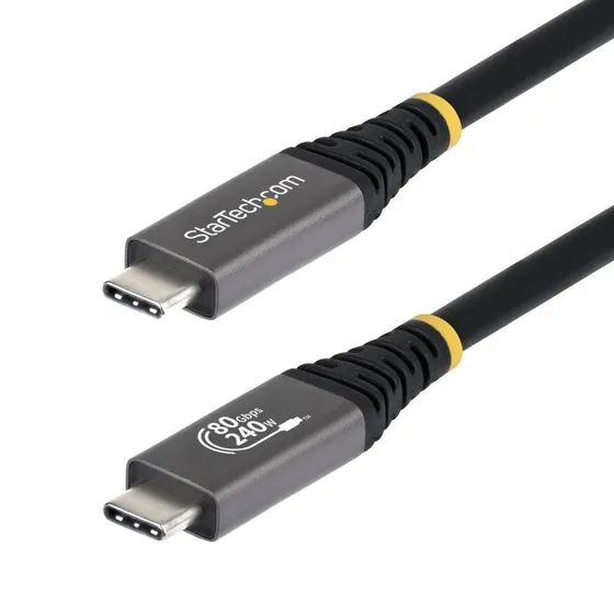 StarTech USB4 USB-C Kabel 50 cm Sort