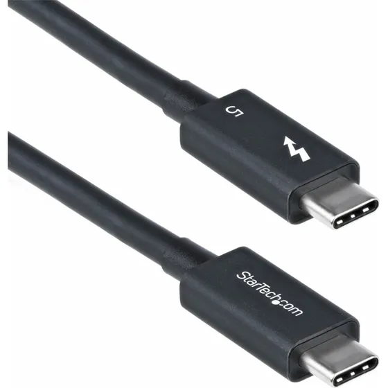 StarTech.com Thunderbolt 5 50cm Kabel, Sort, 120Gbps