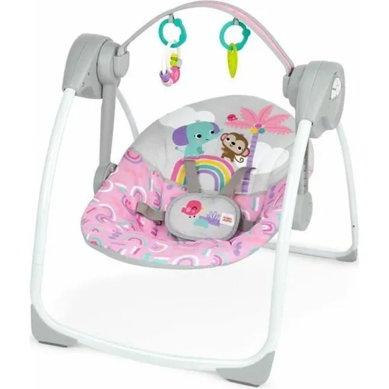 Bright Starts Babygynge Pink Paradise - Multifarvet