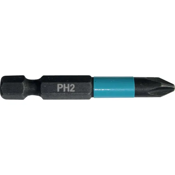 Makita Impact Black Stødskruetrækkerbit PH2, 2 stk