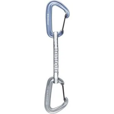 Black Diamond MiniWire Quickdraw 12 cm, sort