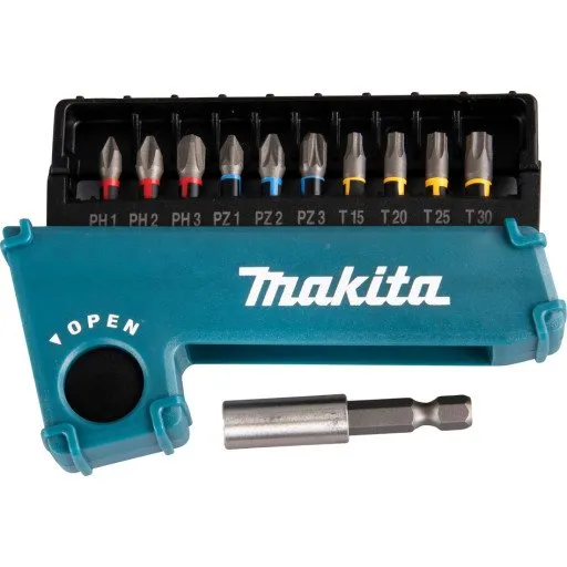Makita Impact Premier Bitssæt, 11 dele, NO.1