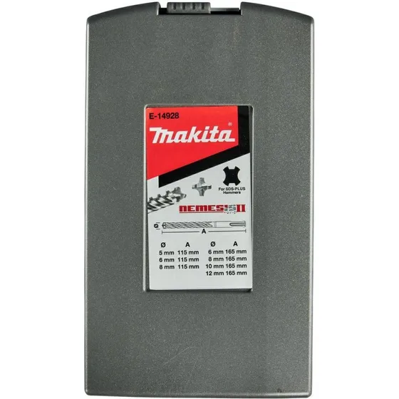 Makita Nemesis 2 SDS-plus Borebitsæt 7 dele