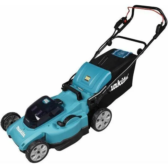 Makita DLM480CT2 Trådløs Plæneklipper 48 cm 2×18 V med 2×5,0 Ah