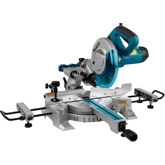 Makita LS0815FLN 1400 W Kap-/geringssav med skydefunktion 216 mm