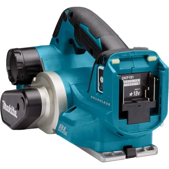 Makita DKP181ZJ Høvl 18V, ledningfri, batteri og lader ikke inkluderet
