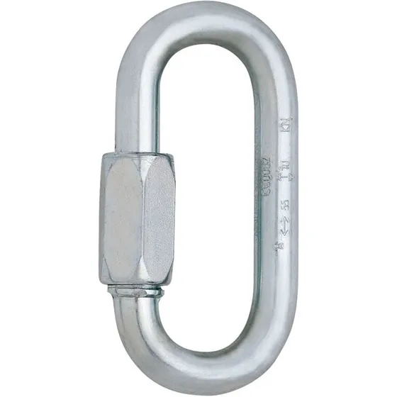 Edelrid Screwlink 8 mm II karabinhage – sølv