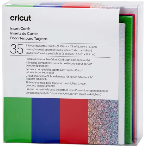 Cricut Rainbow Scales Sampler - 35 Indstikskort