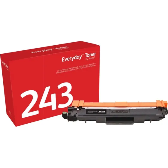 Xerox 006R04580 Sort Høj Ytelse Toner, Kompatibel til Brother TN243BK