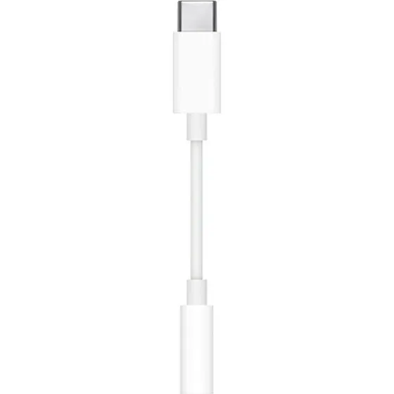 Apple USB-C til 3,5 mm jack adapter, Hvid (MU7E2ZM/A)