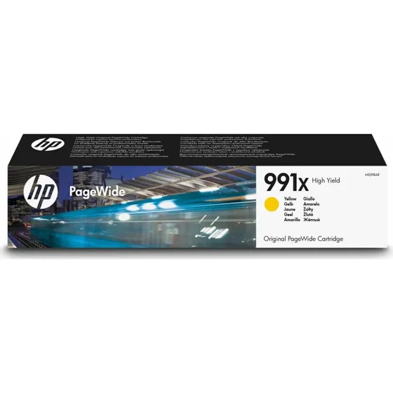 HP 991X M0J98AE Gul Højkapacitet PageWide