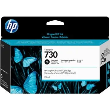 HP 730 Foto-Sort Blækpatron 130 ml