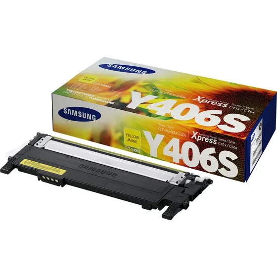 Samsung CLT-Y406S Gul Toner SU462A – 1000 sider