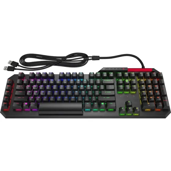 OMEN by HP Sequencer Optisk Mekanisk Gamingtastatur, Blå Kontakt, Pan Nordic