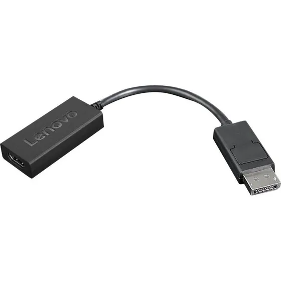 Lenovo DisplayPort til HDMI Adapter 22,5 cm Sort