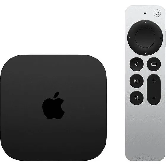 Apple TV 4K (Wi-Fi + Ethernet) 128 GB, Sort