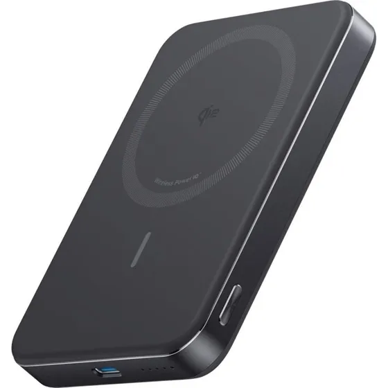 Anker MagGo Trådløs Powerbank 10000 mAh Sort