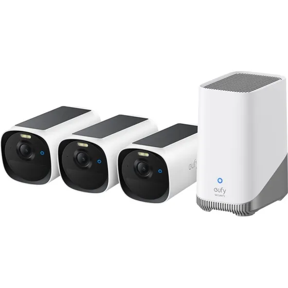 Eufy Cam E40 3-Cam Kit med HomeBase 3