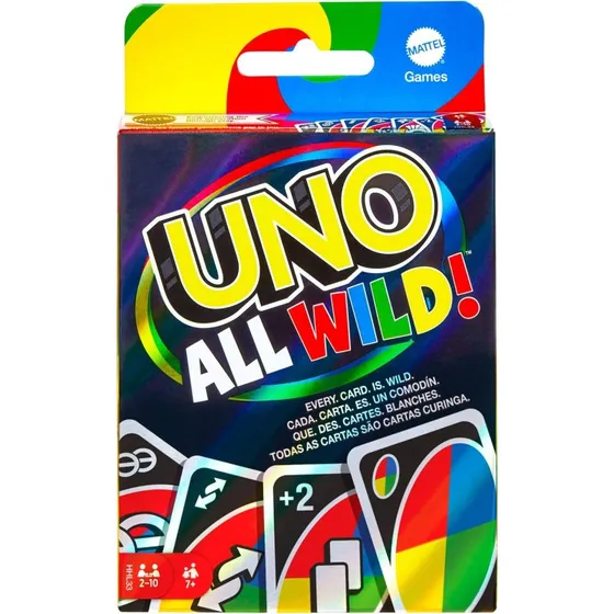 UNO All Wild - Hurtigt, uforudsigeligt familiekortspil