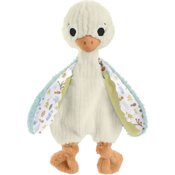 Fisher-Price Sensimals Snuggle Up Goose – Blød sansegevær til spædbarn