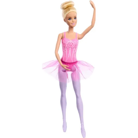 Barbie Ballerina Blond Dukke – Klassisk Balletlook med Tutu og Tåspidsballetsko