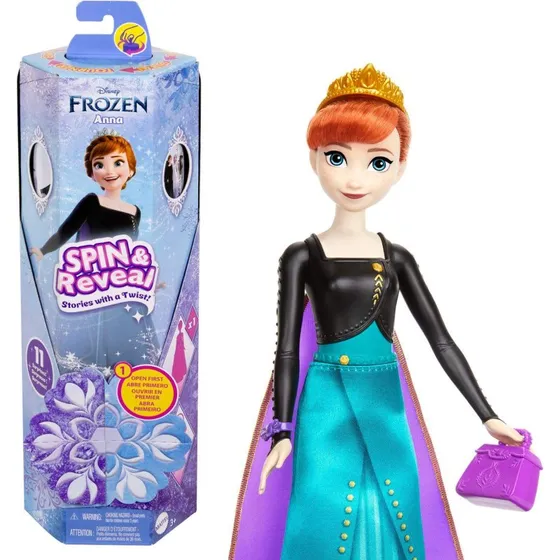 Disney Frozen Fashion Reveal Anna med 5 tilbehør