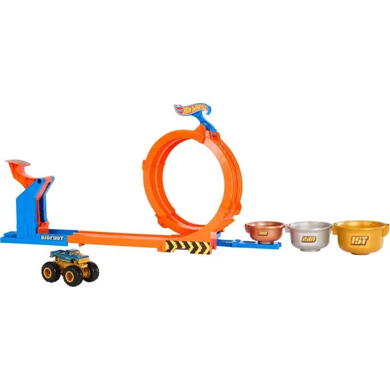Hot Wheels Monster Trucks Loop & Flip Trophy Challenge