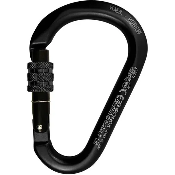 Kong HMS Classic Alu Screw karabiner – alu med skrue-lås