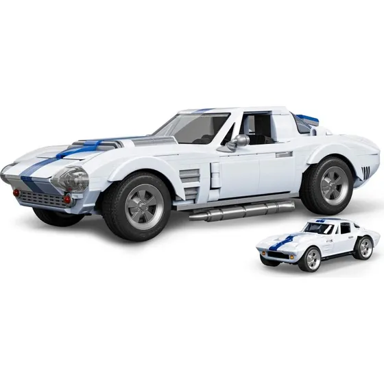Mattel Hot Wheels Corvette Grand Sport 1:16 Byggesæt