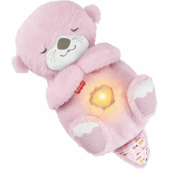 Fisher-Price My Otter Cuddles Goodnight Rosa med lys og lyd