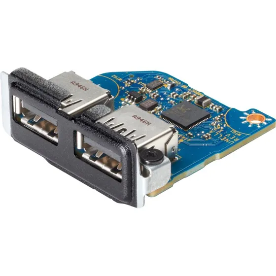 HP Flex IO V2 Kort - 2 x USB 3.1 Gen1, Sølv
