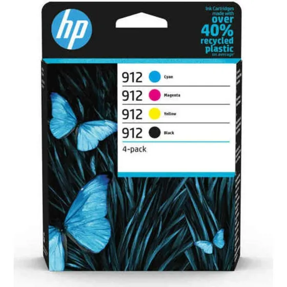 HP 912 6ZC74AE 4-pack Sort/Cyan/Magenta/Gul