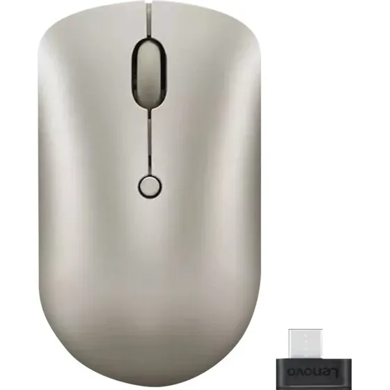 Lenovo 540 Wireless Mouse Beige, Optisk, 4 Knapper, Trådløs 2.4 GHz