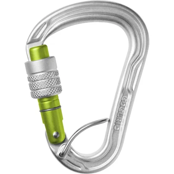 Edelrid HMS Strike Screw FG II karabinhage, sølv