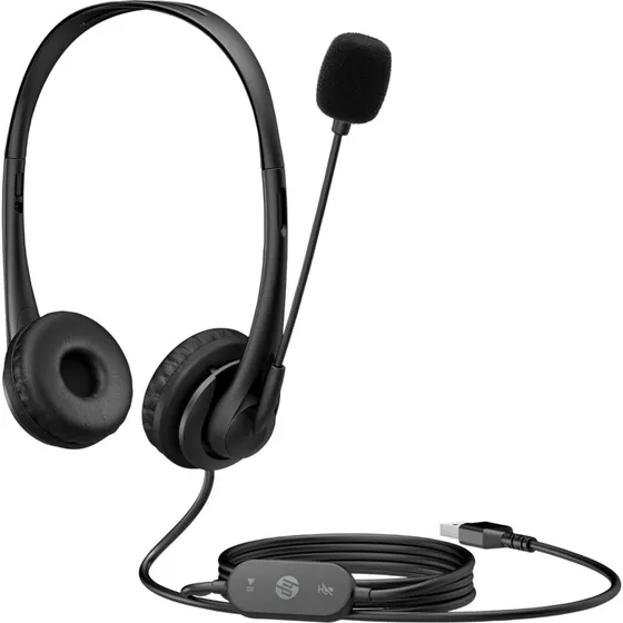 HP G2 Kablet Høretelefoner Sort