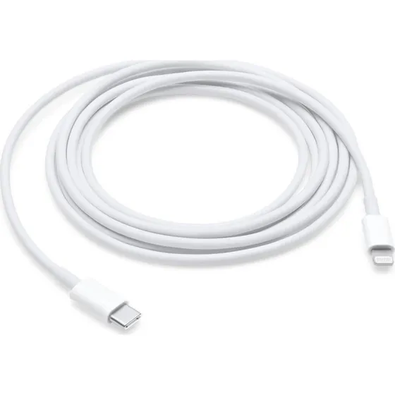 Apple USB-C til Lightning-kabel 2 m, hvid